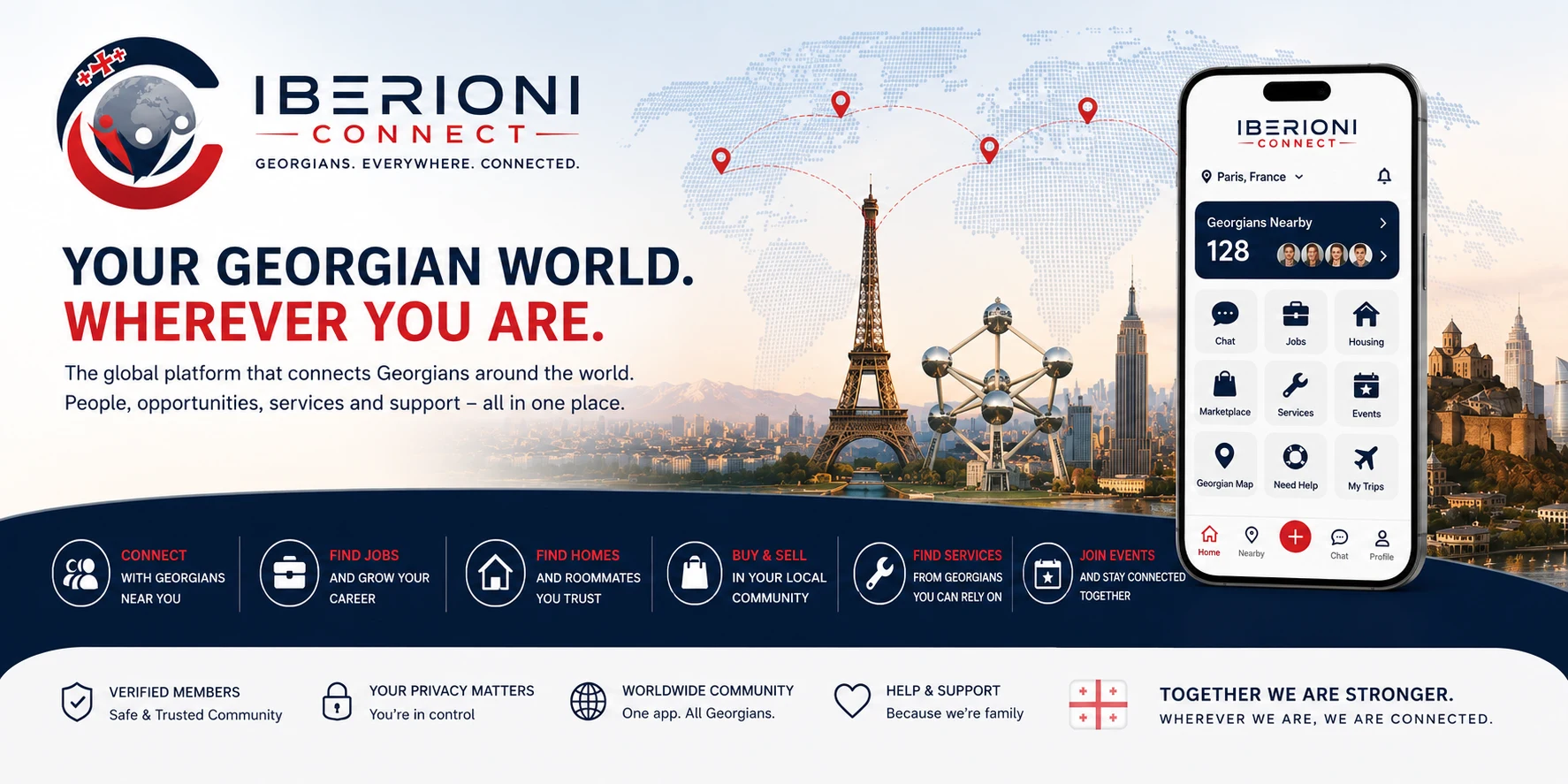 IBERIONI CONNECT — Georgians. Everywhere. Connected.